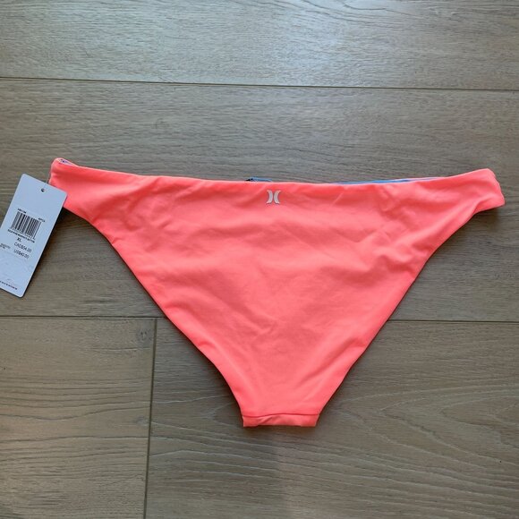 NEW Hurley Womens XL Solid Reversible Moderate Coverage Bikini Bottom Swimsuit - Picture 2 of 10